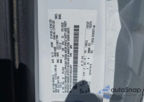 2015 Ford Escape Se z USA, uszkodzony, nr VIN 1FMCU9GX2FUB23207